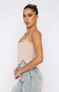 Living Large Bustier Beige -Outlet The Lounge Vibe Store 01.06.22 1596