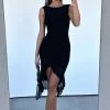 The Way You Look Tonight Midi Dress Black