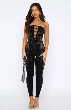 Out Of This World Jumpsuit Black -Outlet The Lounge Vibe Store 02.06.2329705