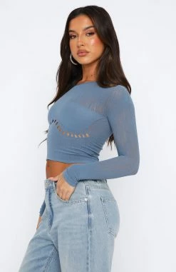 Not In My Plans Long Sleeve Top Steel 6 Not In My Plans Long Sleeve Top Steel -Outlet The Lounge Vibe Store 02.06.2330680