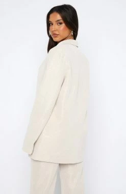 Main Moment Blazer Champagne -Outlet The Lounge Vibe Store 02.06.2330837