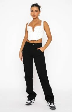 Someone To You Pants Black -Outlet The Lounge Vibe Store 02.08.22 1531