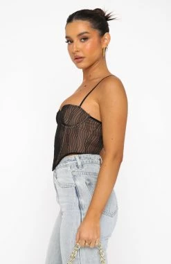 Take A Chance Bustier Black 9 Take A Chance Bustier Black -Outlet The Lounge Vibe Store 02.08.22 175