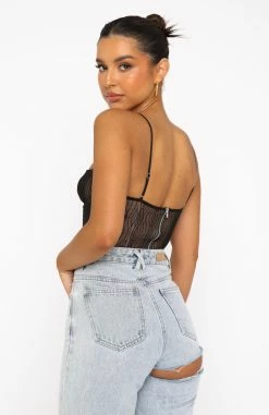 Take A Chance Bustier Black 10 Take A Chance Bustier Black -Outlet The Lounge Vibe Store 02.08.22 178