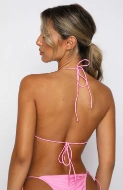 Dubai Bikini Top Shiny Pink -Outlet The Lounge Vibe Store 03.02.21 185