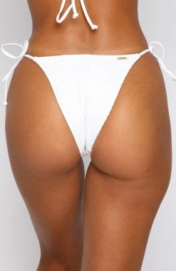 Tahiti Bottoms Ruched White -Outlet The Lounge Vibe Store 03.02.21 413