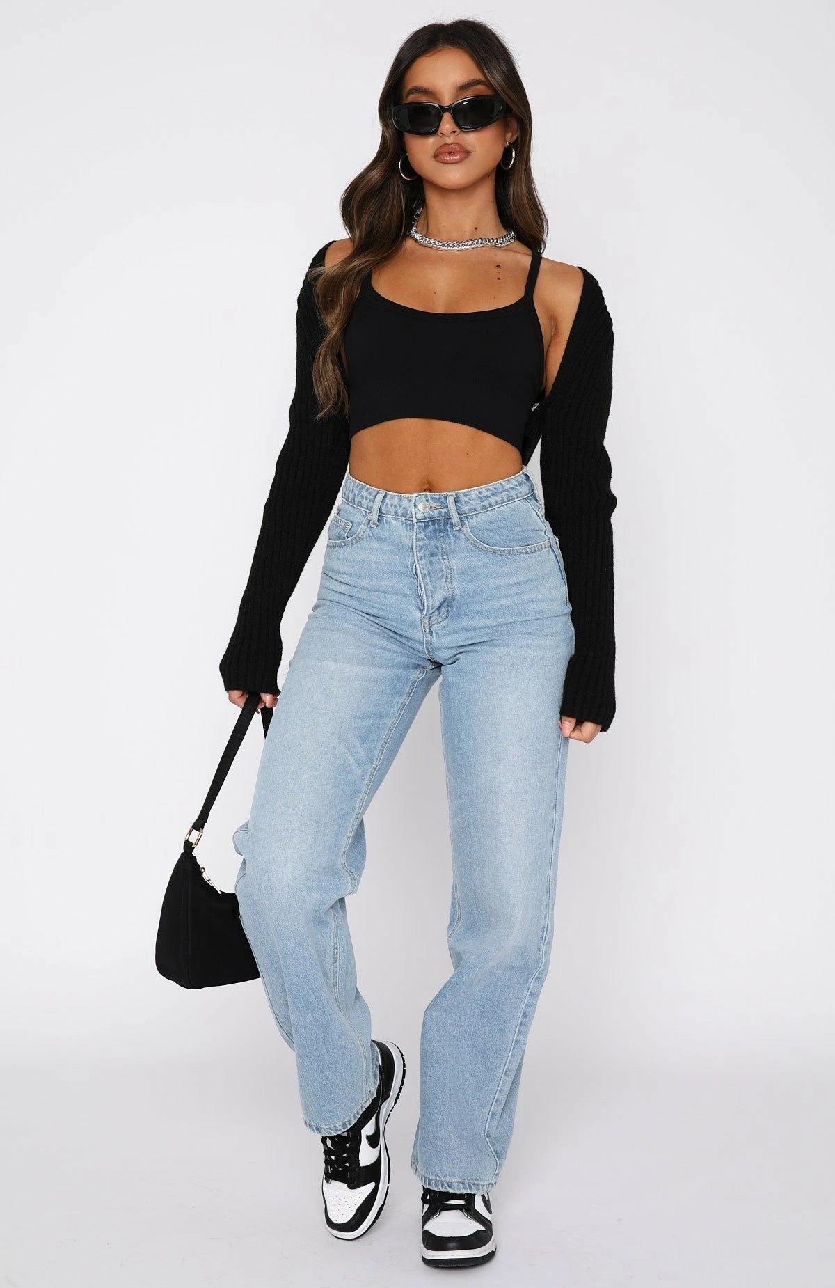 One Call Away High Rise Straight Leg Jeans Vintage Mid Blue 5 One Call Away High Rise Straight Leg Jeans Vintage Mid Blue - Image 5