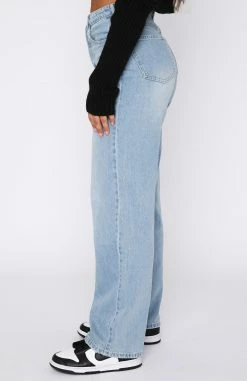 One Call Away High Rise Straight Leg Jeans Vintage Mid Blue 11 One Call Away High Rise Straight Leg Jeans Vintage Mid Blue -Outlet The Lounge Vibe Store 03.11.2213698