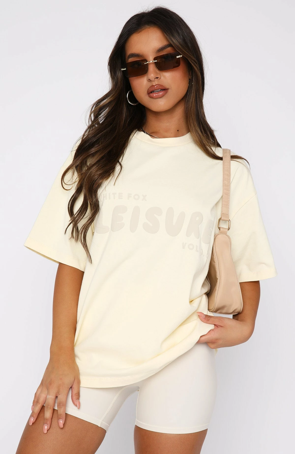 Leisure Series Oversized Tee Cream 2 Leisure Series Oversized Tee Cream - Image 2