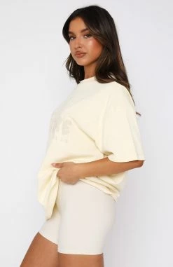 Leisure Series Oversized Tee Cream 6 Leisure Series Oversized Tee Cream -Outlet The Lounge Vibe Store 03.11.2214071