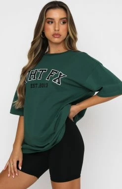 Varsity Tee Green -Outlet The Lounge Vibe Store 03.12.20p2 054