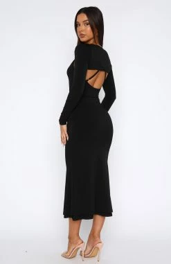 She's Got Options Midi Dress Black -Outlet The Lounge Vibe Store 04.05.2327124