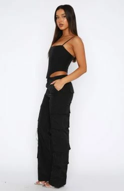 Sound The Alarm Pants Black -Outlet The Lounge Vibe Store 04.05.2327465