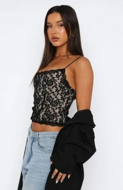 Make Your Way Lace Bustier Black -Outlet The Lounge Vibe Store 04.05.2327557