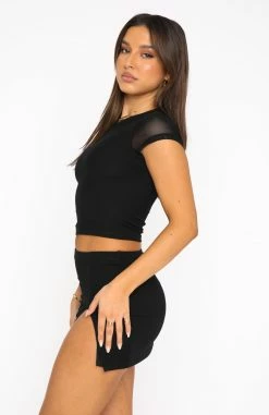 Times Like This Mesh Mini Skirt Black -Outlet The Lounge Vibe Store 04.08.22 303 53515d0e 00ec 4e17 aff8 6ec86ae41e7a