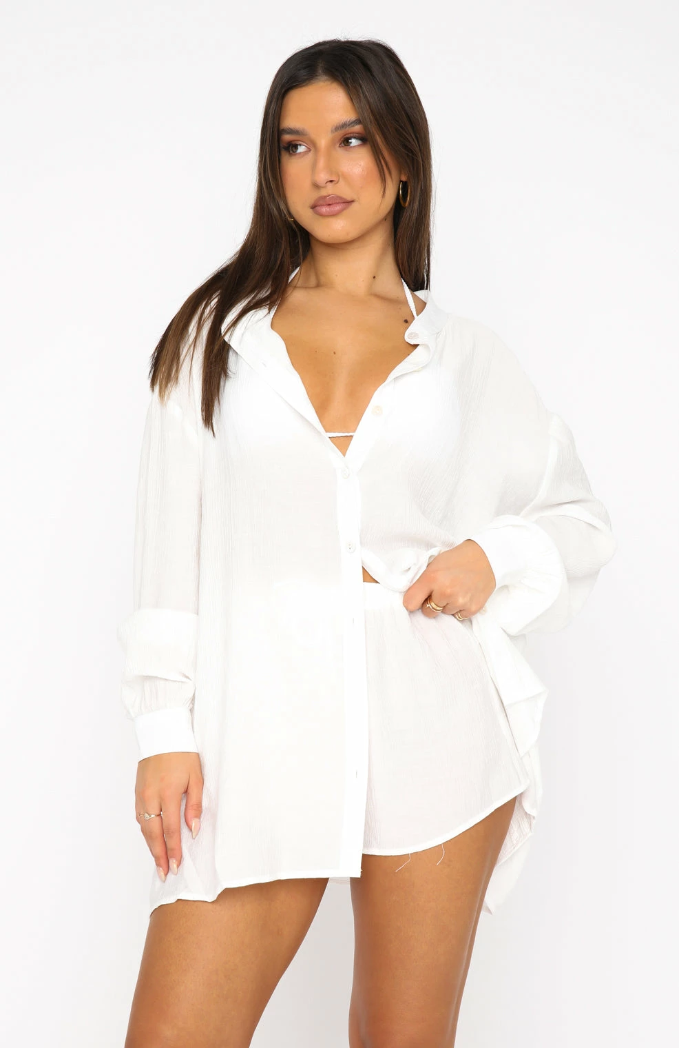 Take Me Out Shirt White 2 Take Me Out Shirt White - Image 2