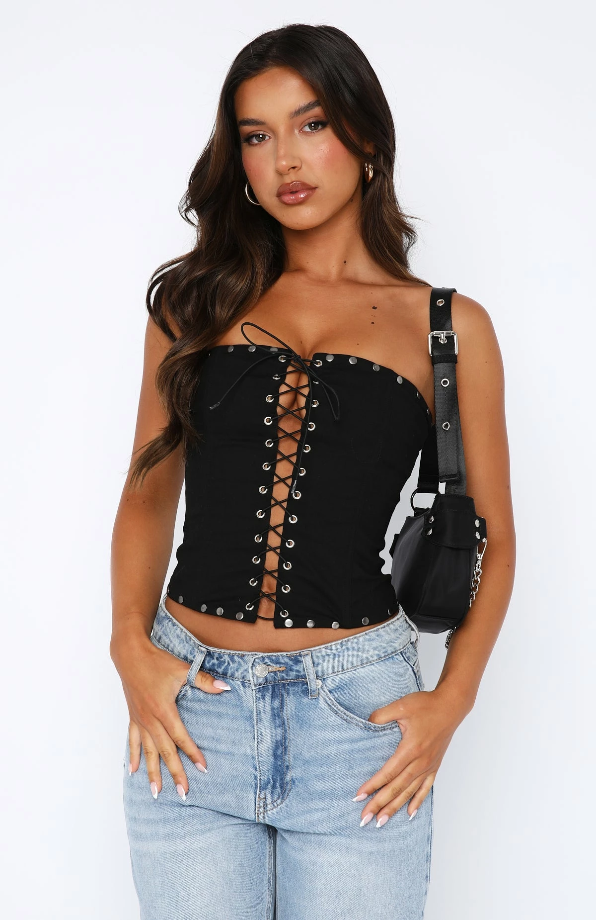 Better Than Revenge Bustier Black 2 Better Than Revenge Bustier Black - Image 2