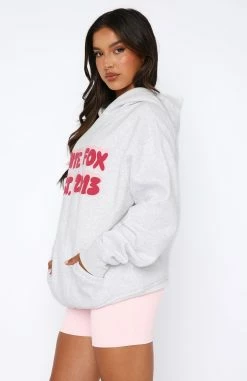Set New Limits Oversized Hoodie Grey Marle -Outlet The Lounge Vibe Store 04.08.2344949