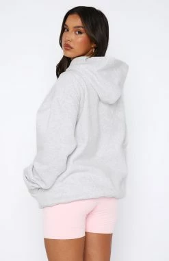 Set New Limits Oversized Hoodie Grey Marle -Outlet The Lounge Vibe Store 04.08.2344956