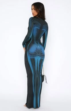 Under The Stars Maxi Dress Neptune -Outlet The Lounge Vibe Store 04.08.2345124