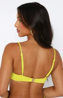 Island In The Sun Bikini Top Lemongrass -Outlet The Lounge Vibe Store 04.08.2345407