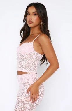 Lovers Lane Top Baby Pink 6 Lovers Lane Top Baby Pink -Outlet The Lounge Vibe Store 04.08.2345832