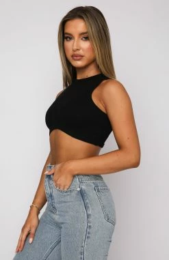 Commit To Me Crop Black -Outlet The Lounge Vibe Store 04.11.21 711