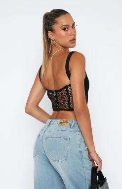 Let's Part Ways Bustier Black 8 Let's Part Ways Bustier Black -Outlet The Lounge Vibe Store 05.01.223424