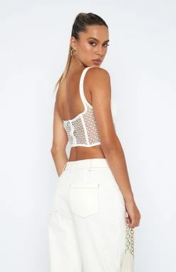 Let's Part Ways Bustier White 9 Let's Part Ways Bustier White -Outlet The Lounge Vibe Store 05.01.223482