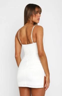 Work It Mini Dress White -Outlet The Lounge Vibe Store 05.04.2324129