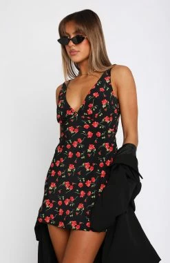 Say My Name Mini Dress Red Poppy -Outlet The Lounge Vibe Store 05.04.2324141