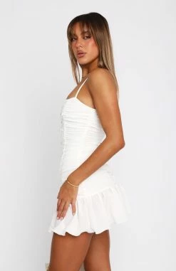 Wherever You Go Mini Dress White -Outlet The Lounge Vibe Store 05.04.2324353