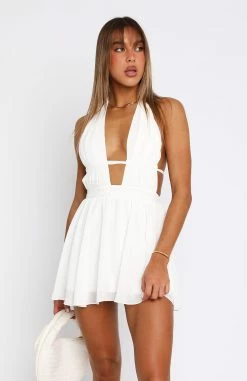 Let You Know Mini Dress White 9 Let You Know Mini Dress White -Outlet The Lounge Vibe Store 05.04.2324487