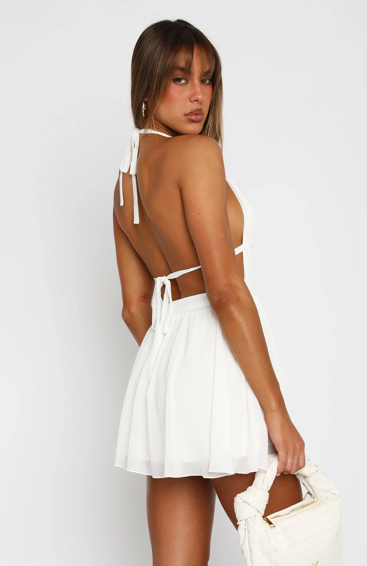 Let You Know Mini Dress White 5 Let You Know Mini Dress White - Image 5