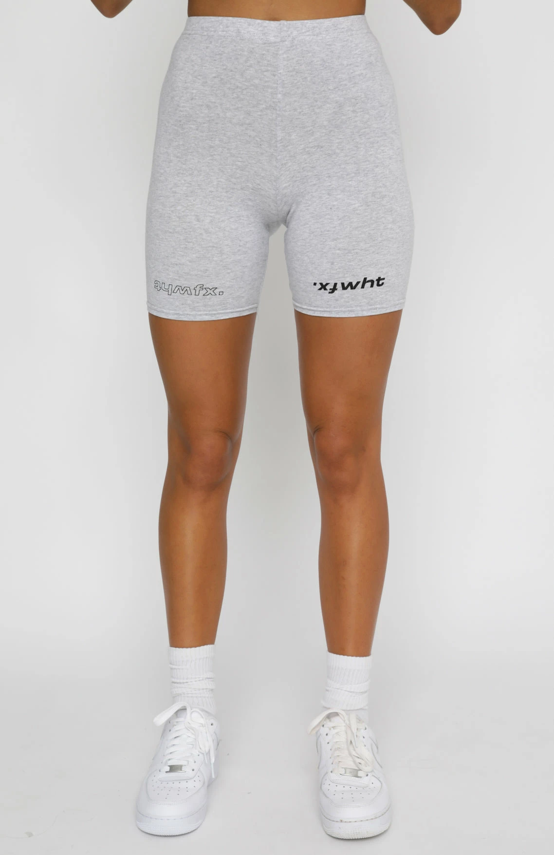 Real Games Bike Shorts Grey Marle 2 Real Games Bike Shorts Grey Marle - Image 2