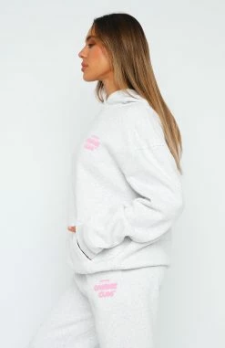 Comfort Club Oversized Hoodie Mist -Outlet The Lounge Vibe Store 07.07.2301382