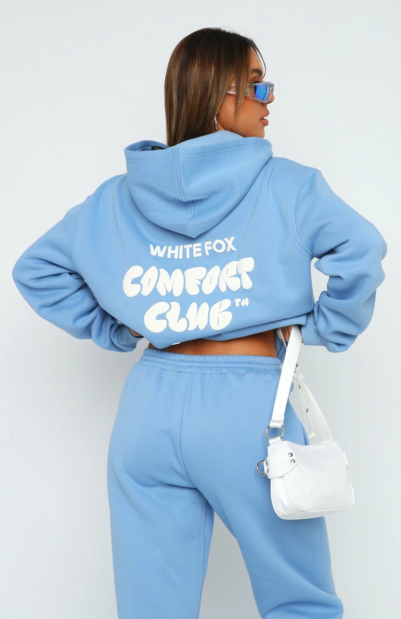 Comfort Club Oversized Hoodie Blissful Blue 3 Comfort Club Oversized Hoodie Blissful Blue - Image 3