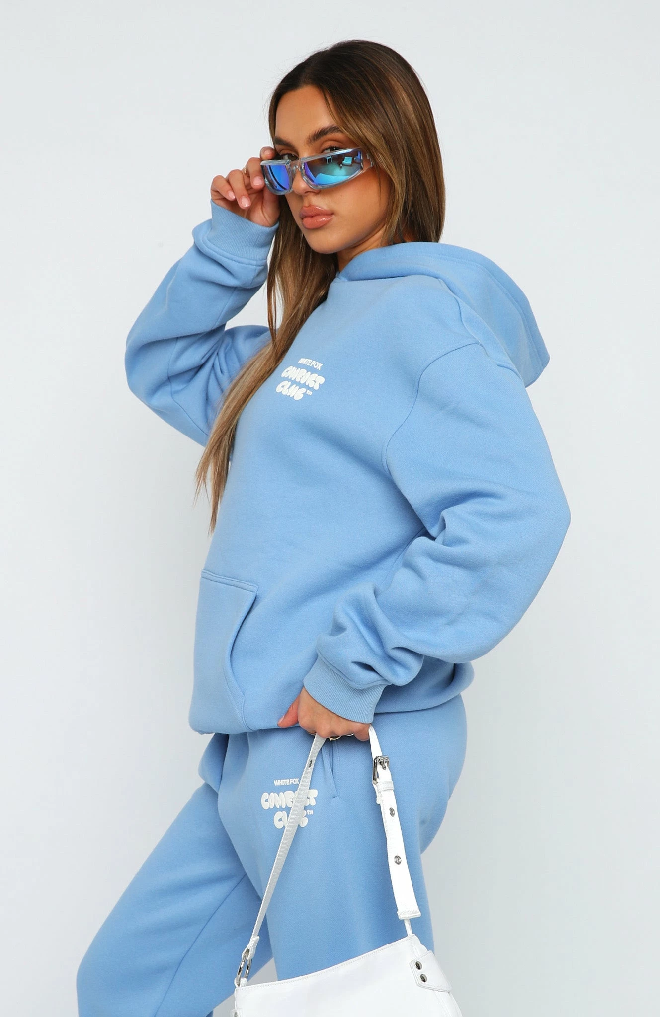 Comfort Club Oversized Hoodie Blissful Blue 4 Comfort Club Oversized Hoodie Blissful Blue - Image 4