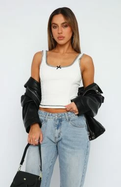 Better For It Top White 7 Better For It Top White -Outlet The Lounge Vibe Store 07.07.2323781