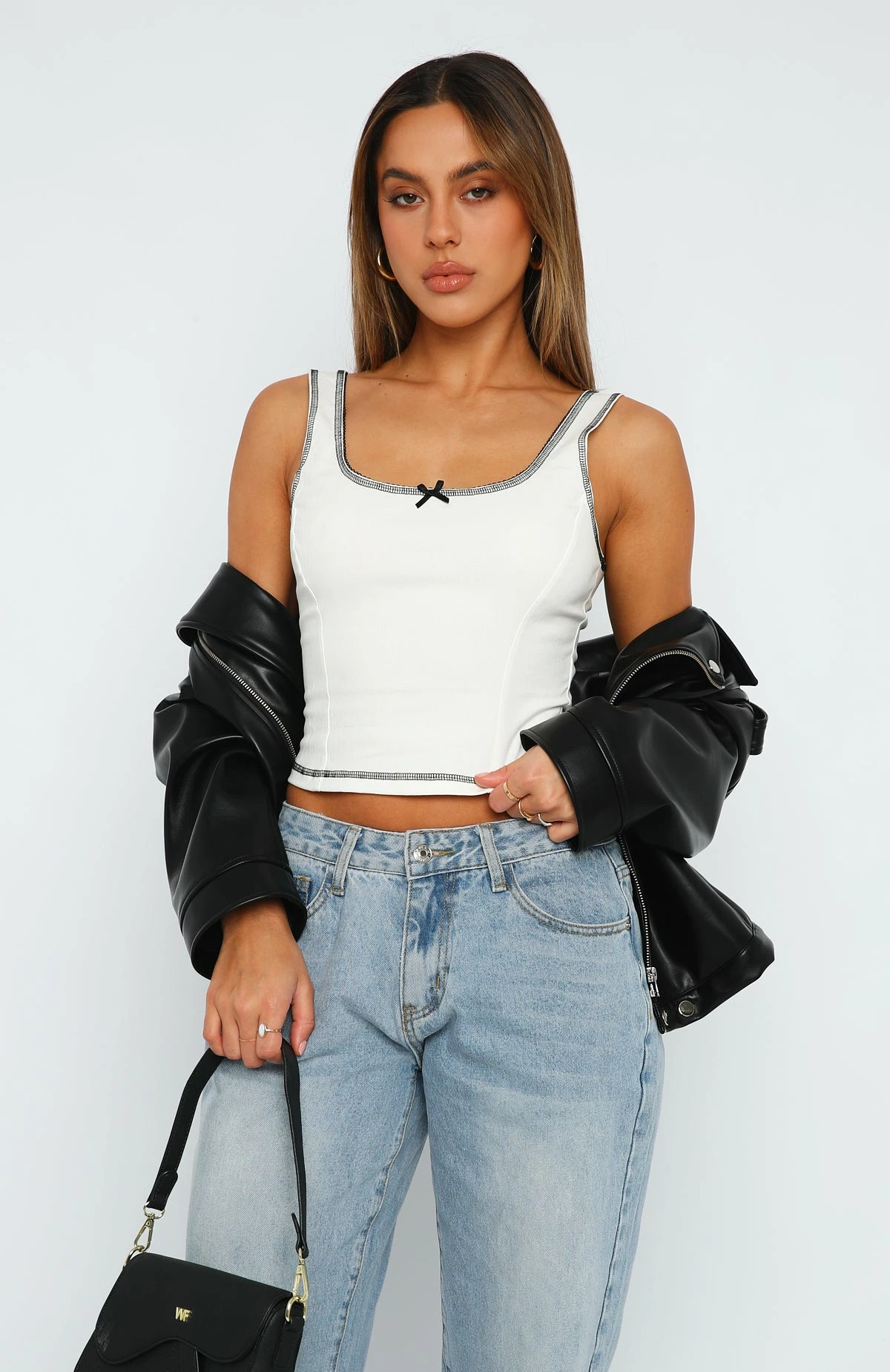 Better For It Top White 3 Better For It Top White - Image 3