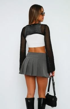 Keep On Walking Knit Bolero Black 8 Keep On Walking Knit Bolero Black -Outlet The Lounge Vibe Store 07.07.2324575