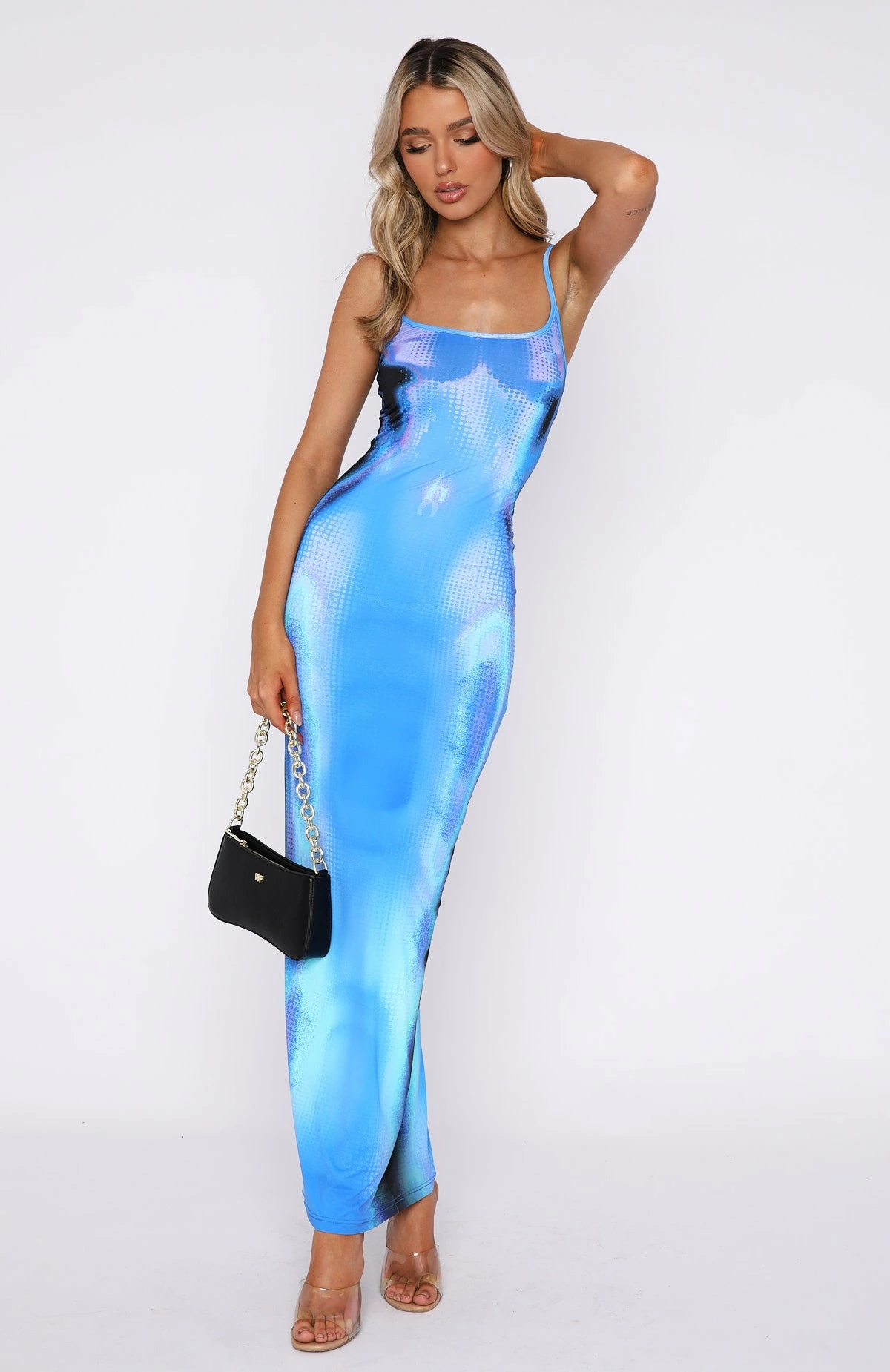 Feeling The Heat Maxi Dress Milky Way 2 Feeling The Heat Maxi Dress Milky Way - Image 2