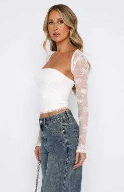 Fall In Love Again Lace Bolero Top Set White -Outlet The Lounge Vibe Store 08.06.2331151 243dcc97 53ba 4fe5 9e01 fabfbec91f47