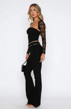 We're A Match Pants Black -Outlet The Lounge Vibe Store 08.06.2331267