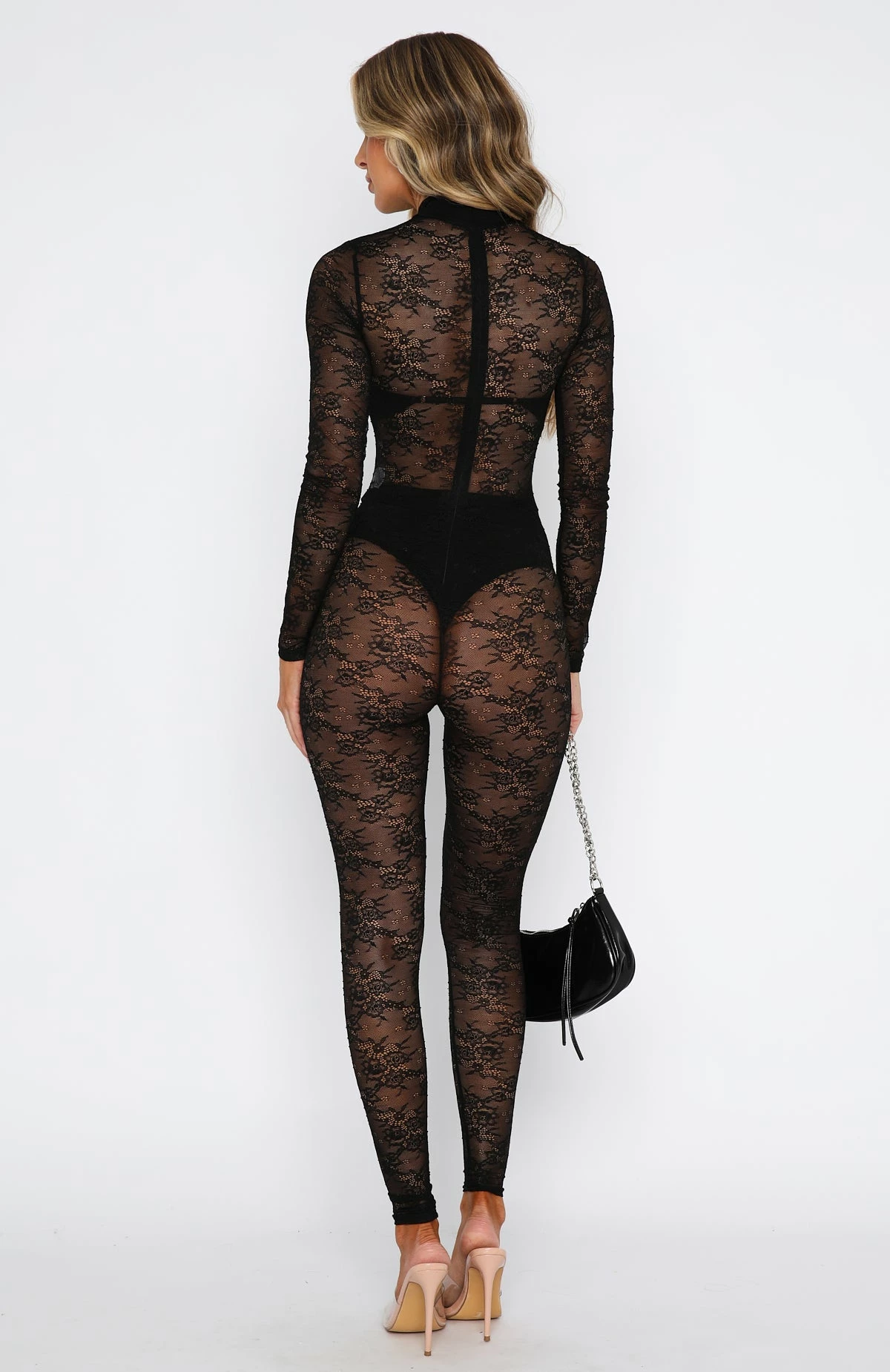 All Your Sins Lace Jumpsuit Black 4 All Your Sins Lace Jumpsuit Black - Image 4