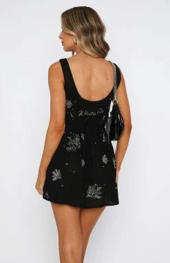 Put On A Show Mesh Mini Dress Black -Outlet The Lounge Vibe Store 08.06.2331402