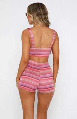 Bad Behaviour Crop Bubblegum -Outlet The Lounge Vibe Store 08.06.2331570