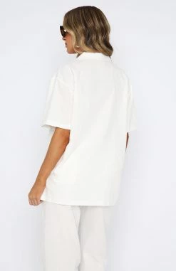 Comes In Waves Shirt White 9 Comes In Waves Shirt White -Outlet The Lounge Vibe Store 08.06.2331623