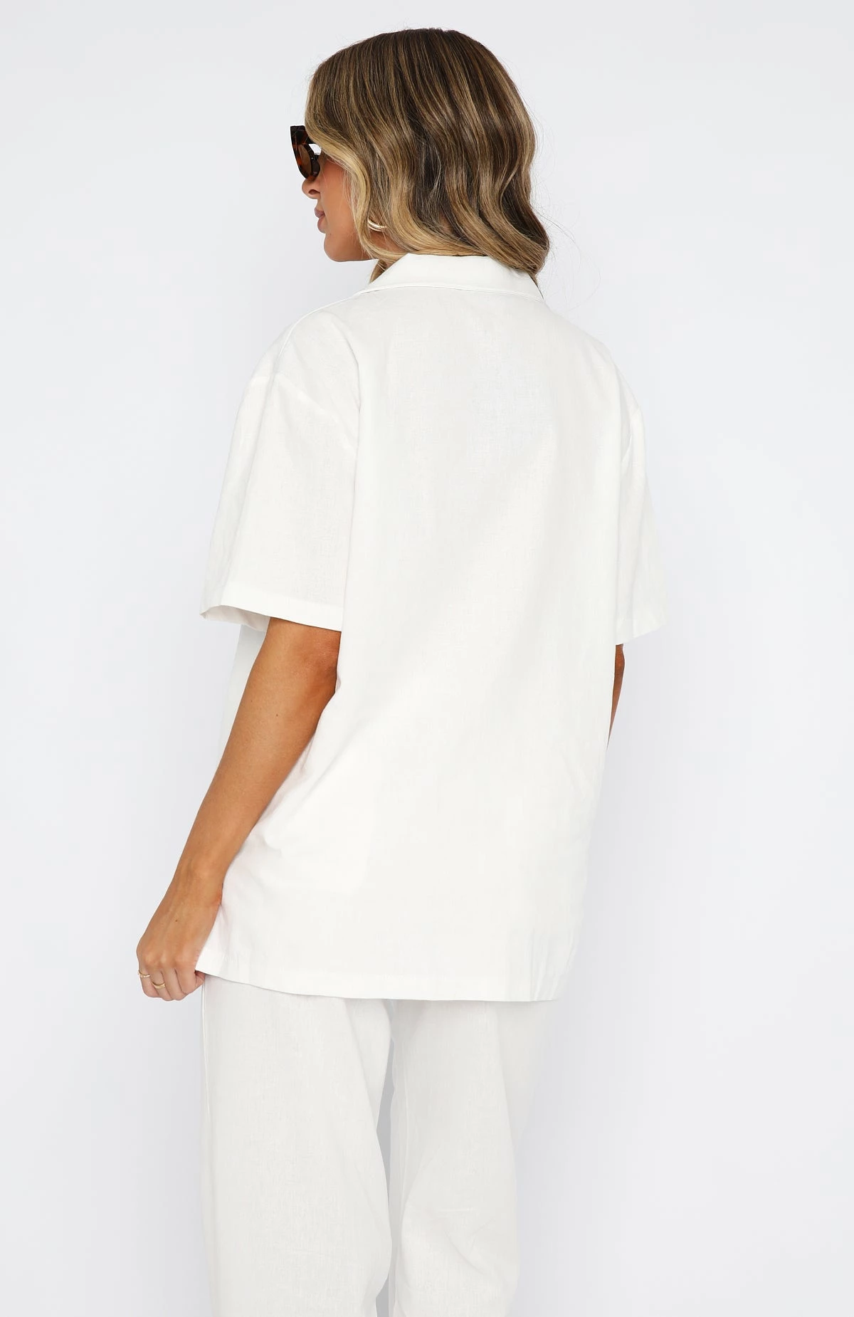 Comes In Waves Shirt White 4 Comes In Waves Shirt White - Image 4