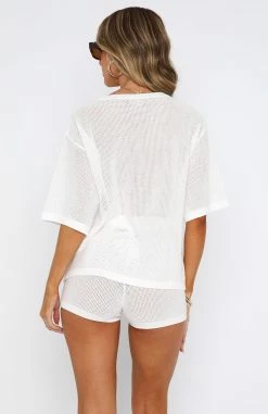 Good With Me Top White -Outlet The Lounge Vibe Store 08.06.2332141